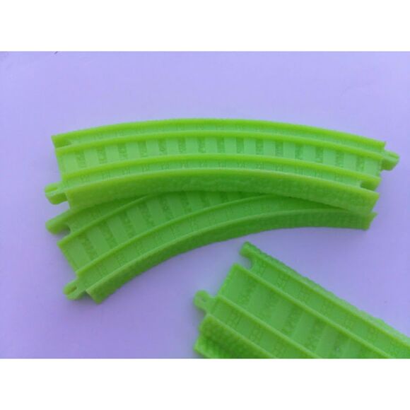 Thomas & Friends 2010 Green Train tracks Lot of 8 - Picture 8 of 15